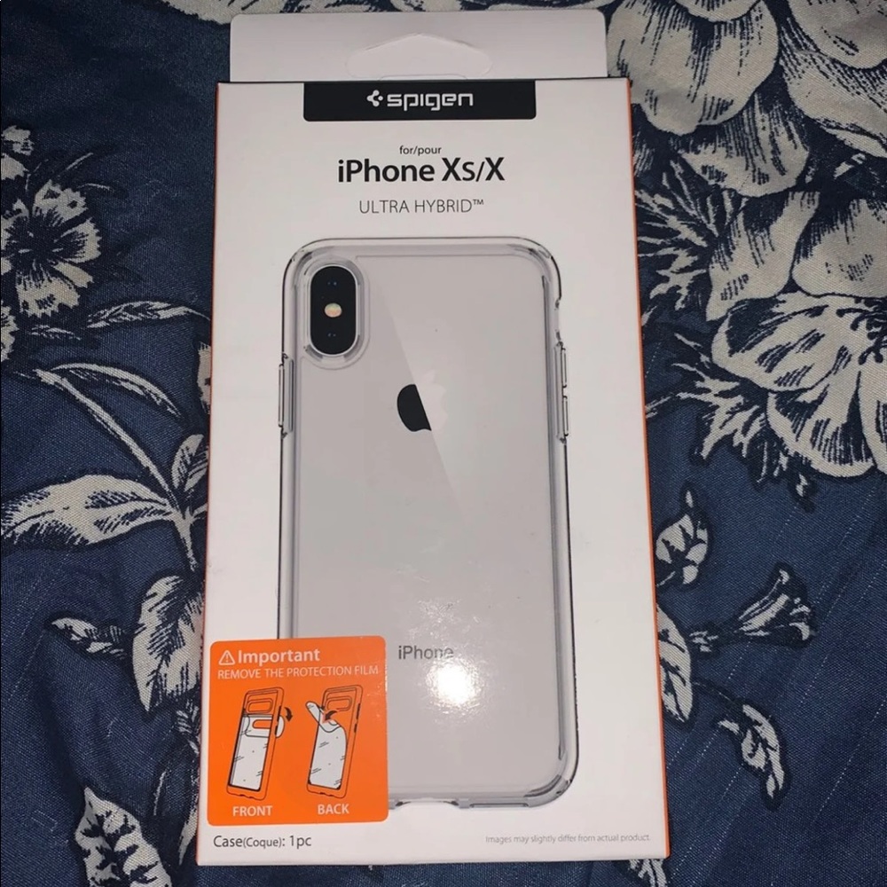 iPhone XS / iPhone X clear phone case